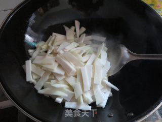 咸香芥蓝的做法步骤：3