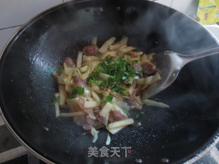 咸香芥蓝的做法步骤：5