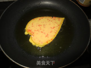 胡萝卜鸡蛋饼的做法步骤：7