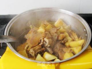 土豆烧鸡块的做法步骤：11