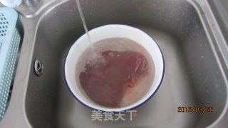 熘肝尖的做法步骤：2