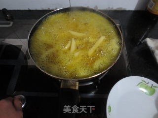 炸薯条的做法步骤：4
