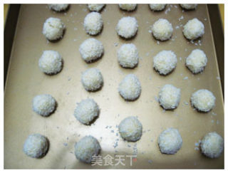 全蛋椰丝球的做法步骤：4