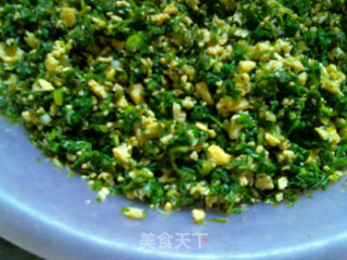 纯天然野菜水饺的做法步骤：2