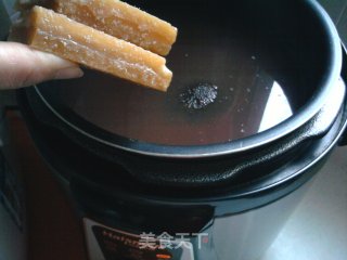 甜红豆粥的做法步骤：5