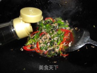 薄荷豆鼓炒虾皮的做法步骤：9