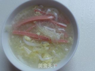 银鱼羹的做法步骤：6