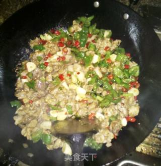 美味尖椒兔的做法步骤：8