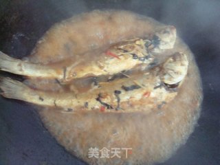 紫苏焖三牙鱼的做法步骤：5