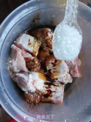 小米蒸排骨的做法步骤：8