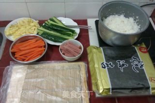 在家就能做出的美味-寿司的做法步骤：2