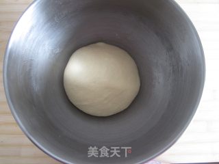 一天两种味道之——肉松面包的做法步骤：6