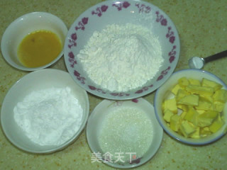 堆花曲奇的做法步骤：1