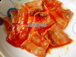 夹心肉皮冻----肉皮也能如花绽放的做法步骤：3