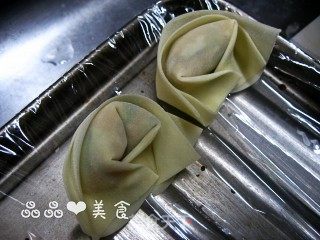 【海派经典】青菜鲜肉大馄饨的做法步骤：6