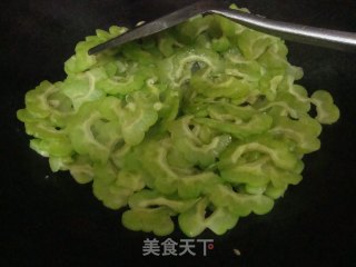 苦瓜炒肉片的做法步骤：6