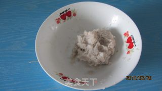 蒸莲藕肉末丸子的做法步骤：5