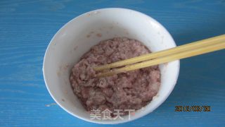蒸莲藕肉末丸子的做法步骤：7
