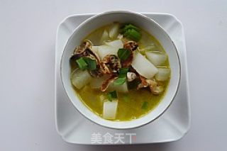 淡菜萝卜瘦肉汤的做法步骤：9