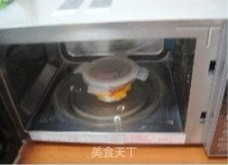 微波南瓜蒸排骨的做法步骤：6