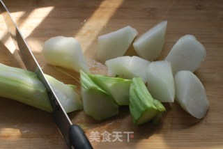 【豆腐元子棒菜汤】的做法步骤：13