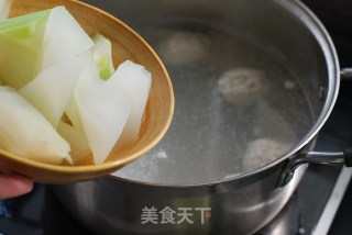 【豆腐元子棒菜汤】的做法步骤：14