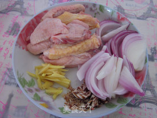 香草可乐糖鸡翅饭的做法步骤：2