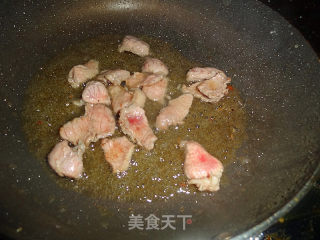 双菇肉片的做法步骤：3