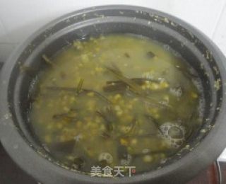 海带绿豆沙的做法步骤：6