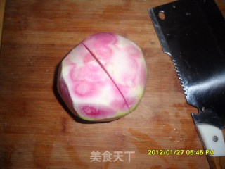 糖醋萝卜的做法步骤：1