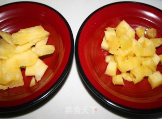 【舌尖上美丽的触动】翻转菠萝布朗尼的做法步骤：2