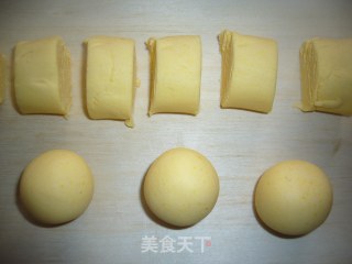 黑芝麻南瓜糯米团的做法步骤：8