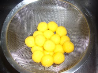 黑芝麻南瓜糯米团的做法步骤：11