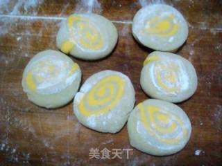 双色栗蓉包的做法步骤：8