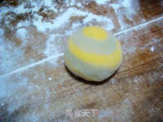 双色栗蓉包的做法步骤：11