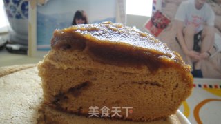 女生滋养佳品--枣蓉红糖蛋糕（电饭煲版）的做法步骤：7