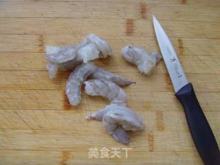 虾仁锅巴的做法步骤：1