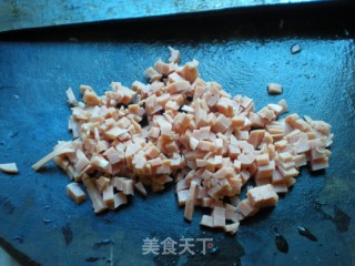 葱花火腿鸡蛋羹的做法步骤：8