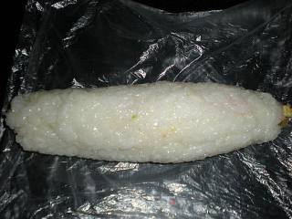 榨菜火腿糯米卷的做法步骤：16