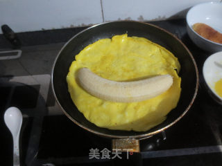 香蕉鸡蛋饼的做法步骤：5