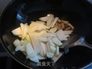 五香干炒芥蓝的做法步骤：3