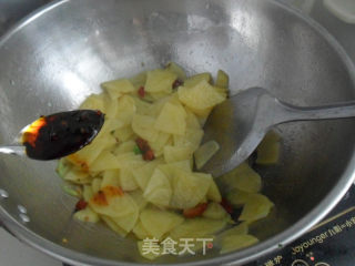 香辣土豆片的做法步骤：5