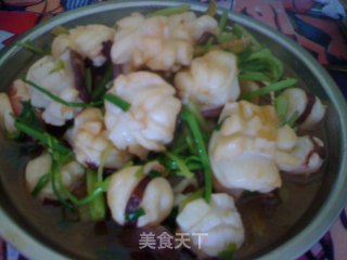 鱿鱼炒芹菜的做法步骤：5
