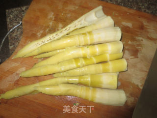 咸香春笋条的做法步骤：1