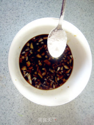 爽口惹味的“白灼豆芽茼蒿”的做法步骤：9