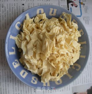 拌豆皮的做法步骤：2
