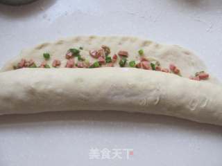花一样的面包卷的做法步骤：8