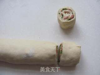 花一样的面包卷的做法步骤：9