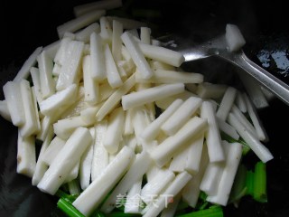 芹菜山药条的做法步骤：7