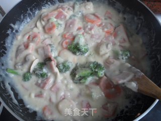 白汁意大利粉的做法步骤：14